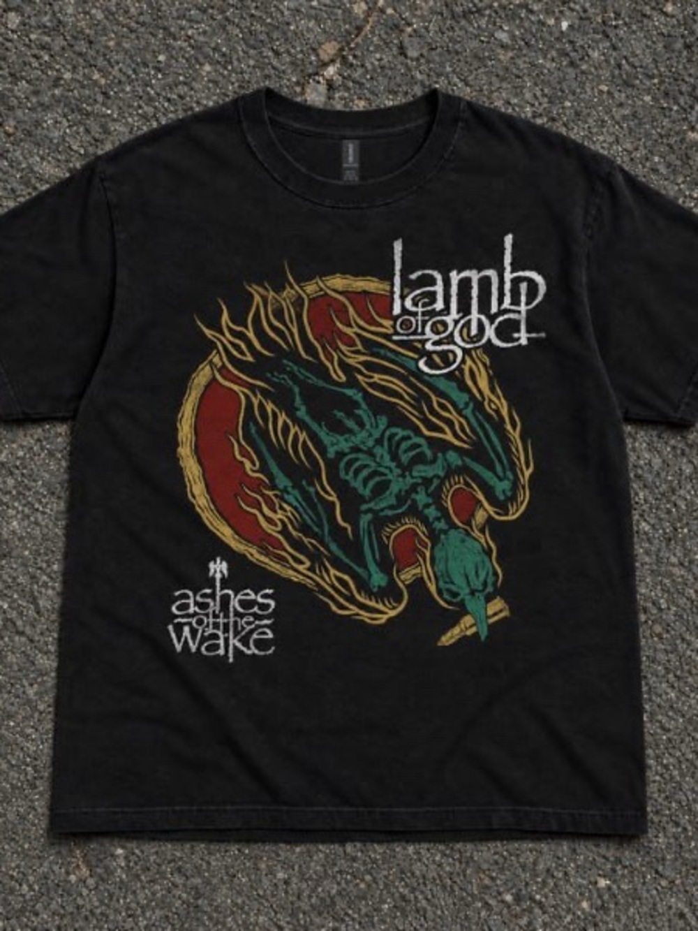 Black Lamb Of God T shirt